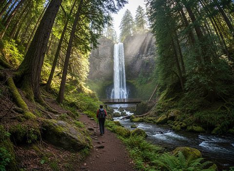 Panther Creek Falls Trail